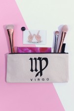virgo star sign pouch small